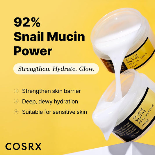 Cosrx Advanced Snail 92 All-in-One Cream | 100g
