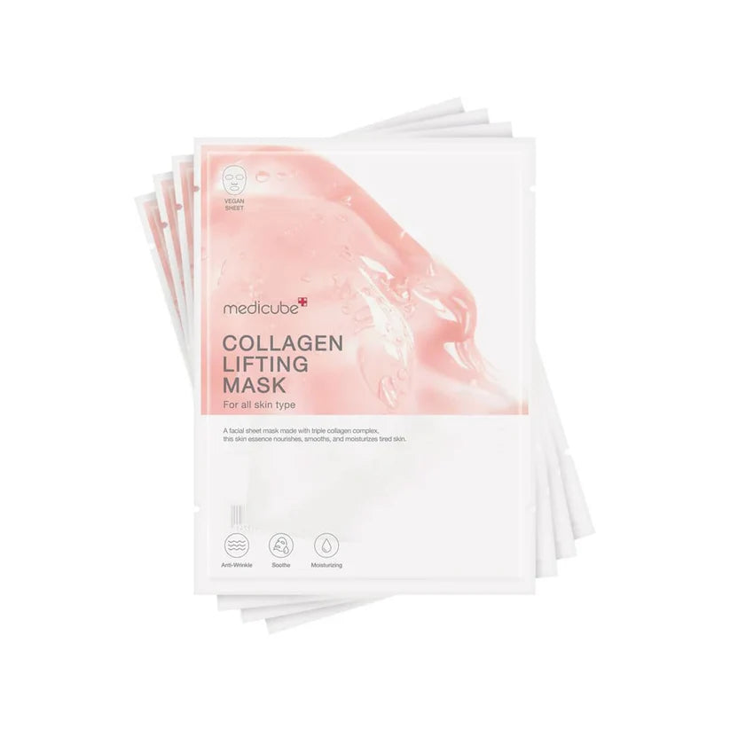 Medicube Stock Collagen Lifting Mask – Instant Firming & Glass Skin Boost 🧖‍♀️✨ | 1 Sheet