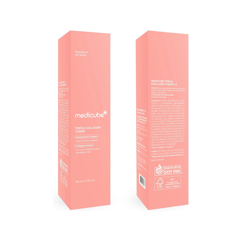 MEDICUBE - TRIPLE COLLAGEN TONER 4.0 - 140ml