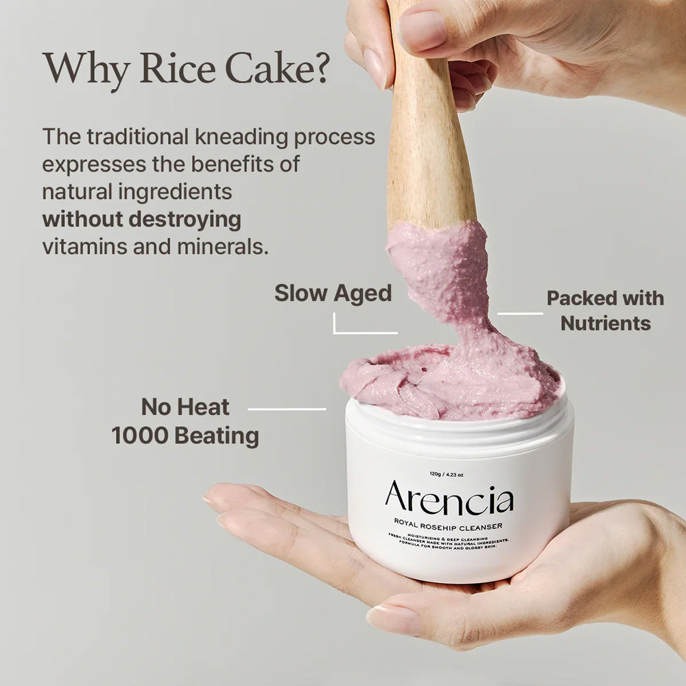 Arencia Fresh Royal Rosehip Cleanser – Gentle Hydrating Face Wash 120g
