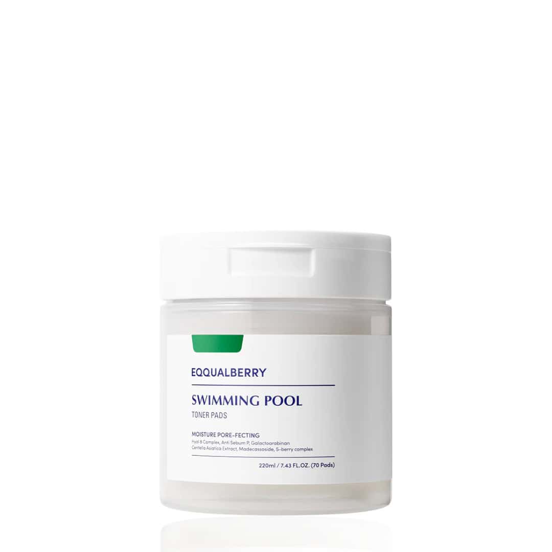 Eqqualberry Swimming Pool Toner Pads – Hydrating & Refreshing 60ea