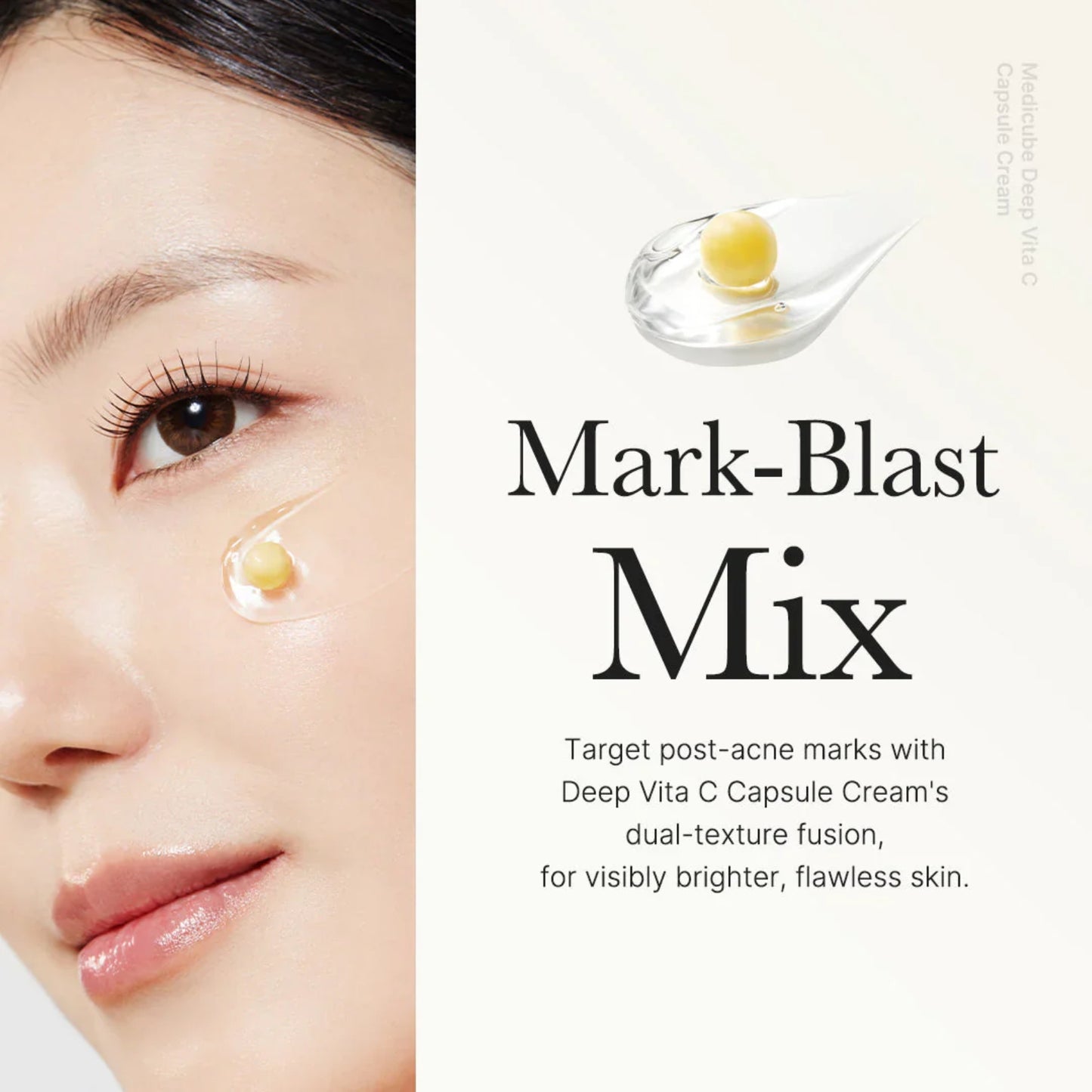 Medicube Deep Vita C Capsule Cream 55g – Brightening & Anti-Ageing Moisturiser