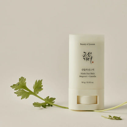 Beauty of Joseon Matte Sun Stick: Mugwort + Camellia SPF50+ PA++++ | 18g