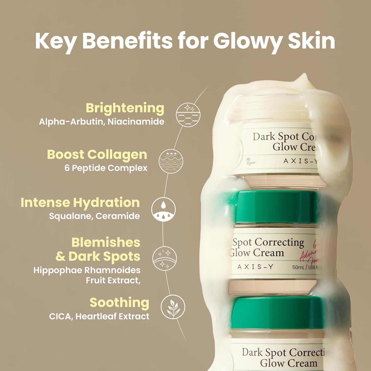 AXIS-Y Dark Spot Correcting Glow Cream | 50ml