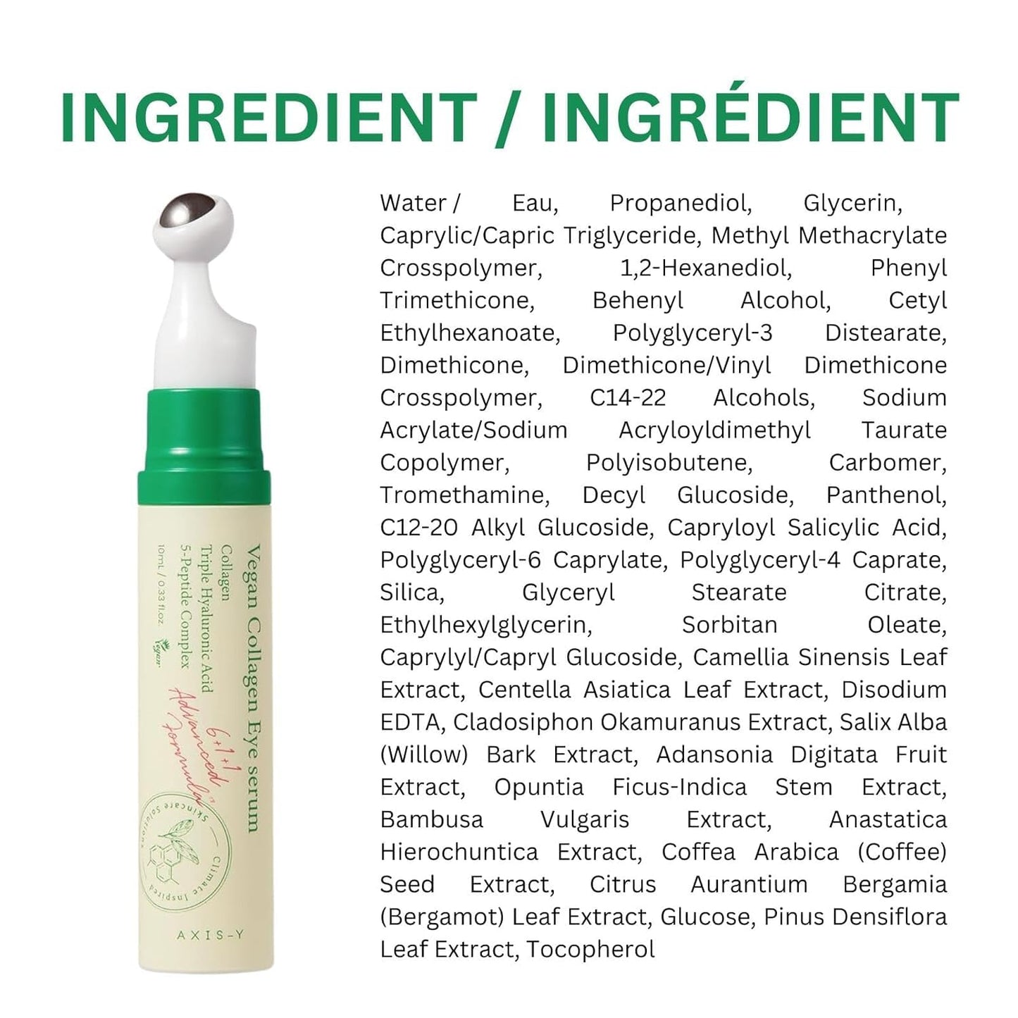 AXIS-Y Vegan Collagen Eye Serum | 10ml