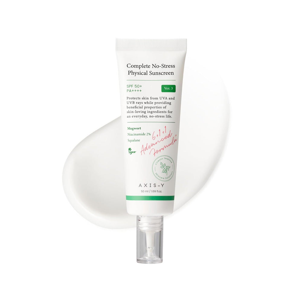 AXIS-Y Complete No-Stress Physical Sunscreen V3 SPF50+ PA++++ | 50ml
