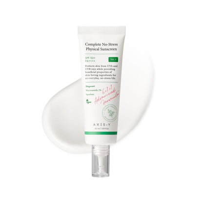 AXIS-Y Complete No-Stress Physical Sunscreen V3 SPF50+ PA++++ | 50ml