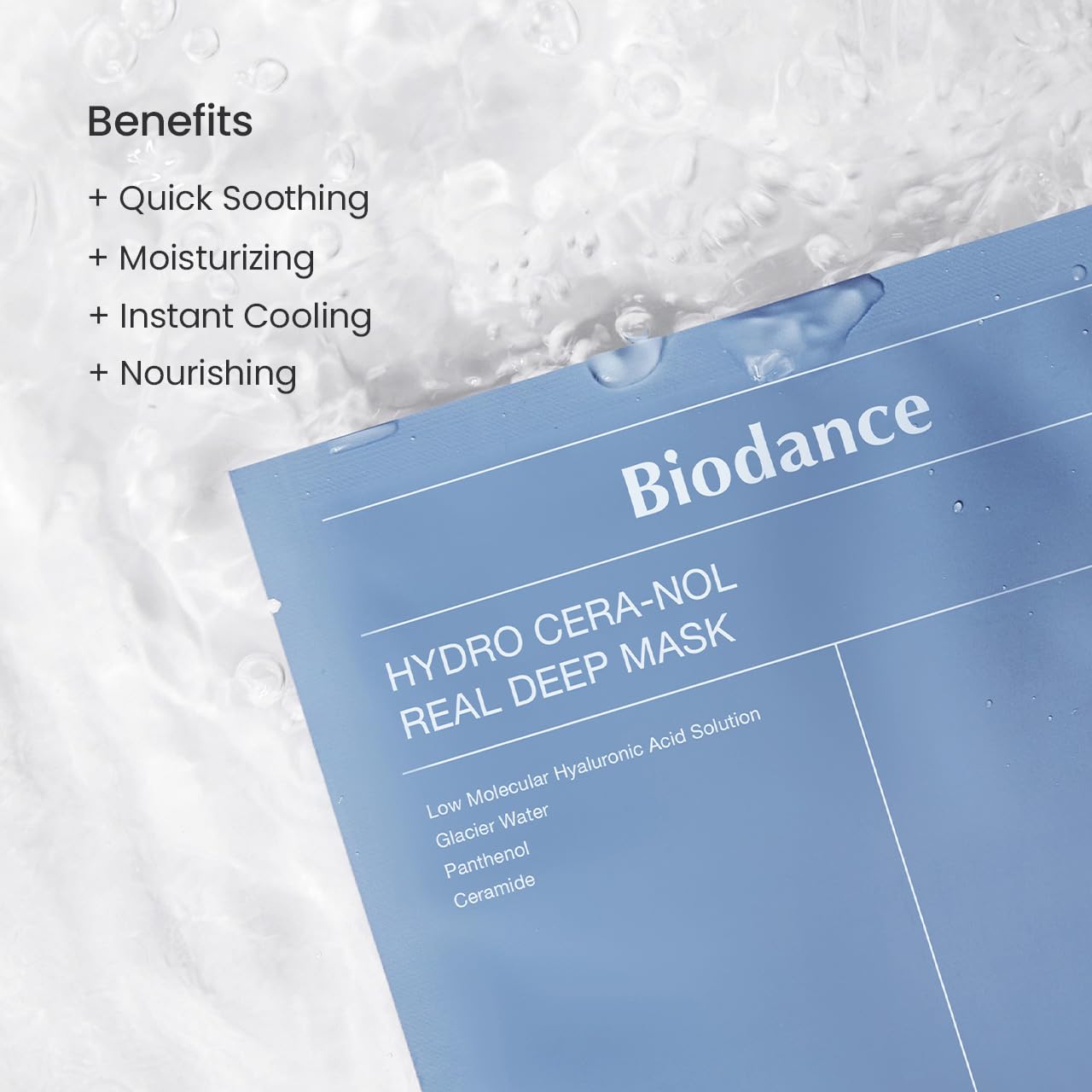 Biodance Hydro Cera-nol Real Deep Mask | 34g x 4ea