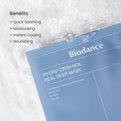 Biodance Hydro Cera-nol Real Deep Mask | 34g x 4ea