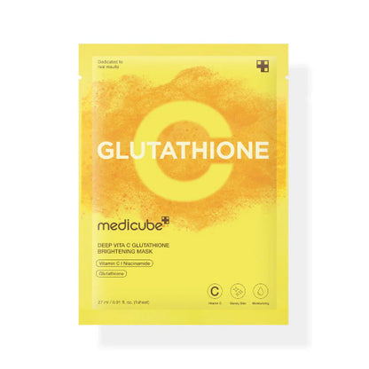 Medicube Deep Vita C Glutathione Brightening Mask  27ml