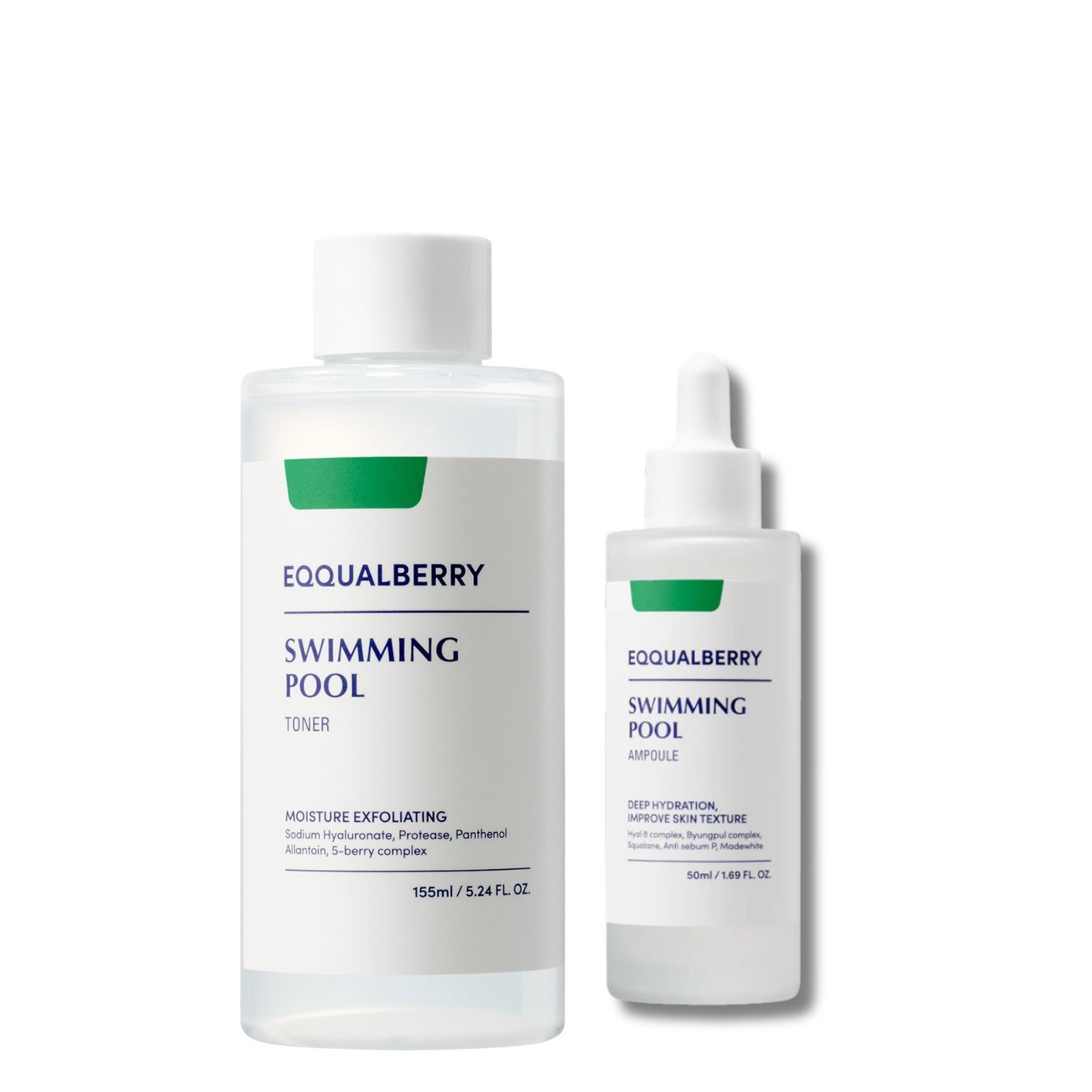 Eqqualberry Swimming Pool Deep Hydration Set – Ultimate Moisture & Glow Duo