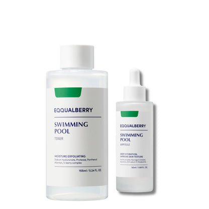 Eqqualberry Swimming Pool Deep Hydration Set – Ultimate Moisture & Glow Duo