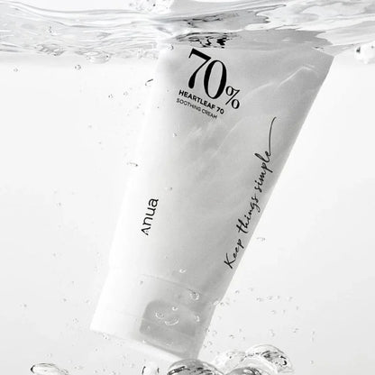 Anua Heartleaf 70 Soothing Cream – Calming & Hydrating Moisturiser 100ml