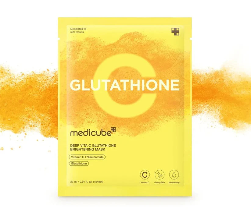 Medicube Deep Vita C Glutathione Brightening Mask  27ml