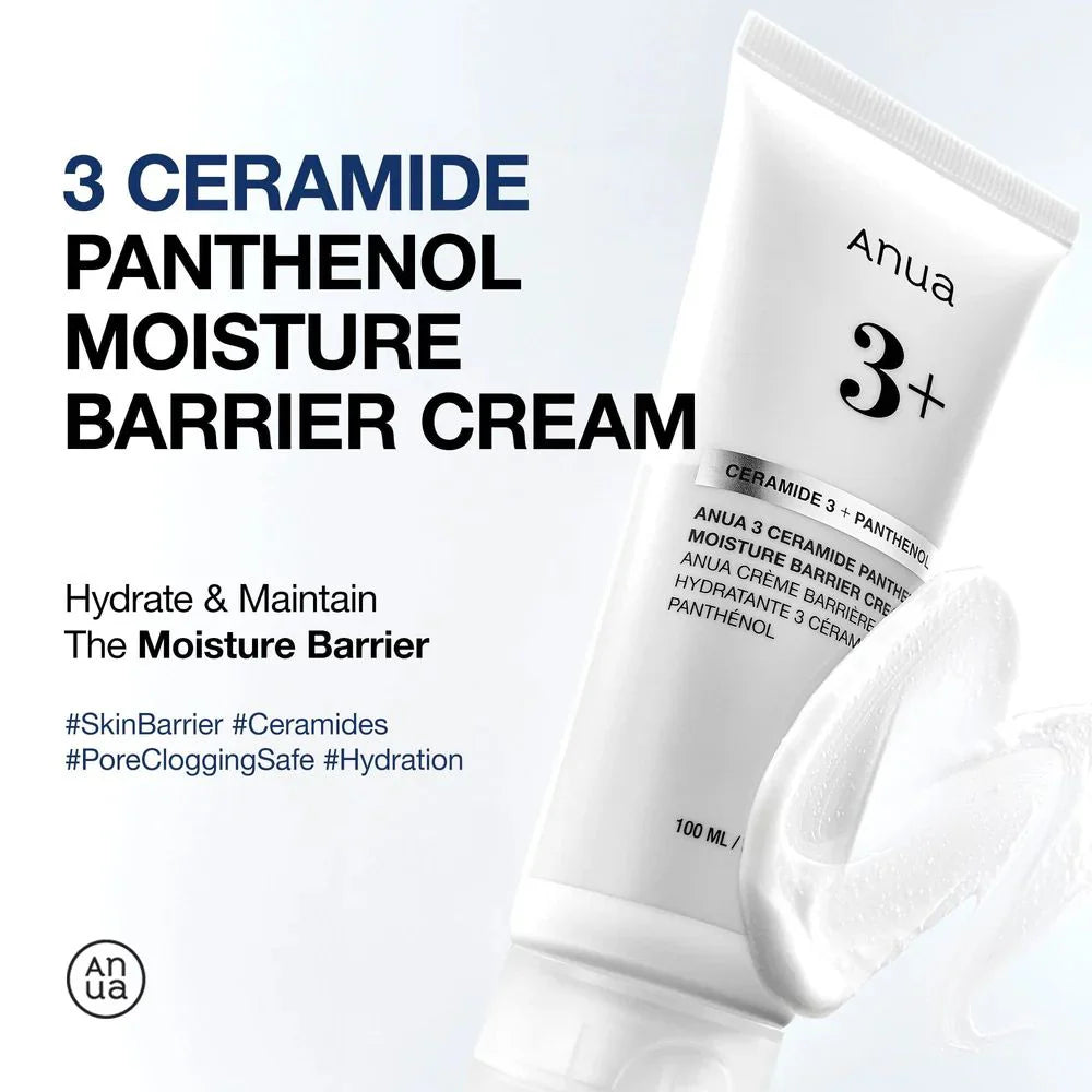 Anua Ceramide Panthenol Moisture Barrier Cream – Hydrating & Repairing 100ml