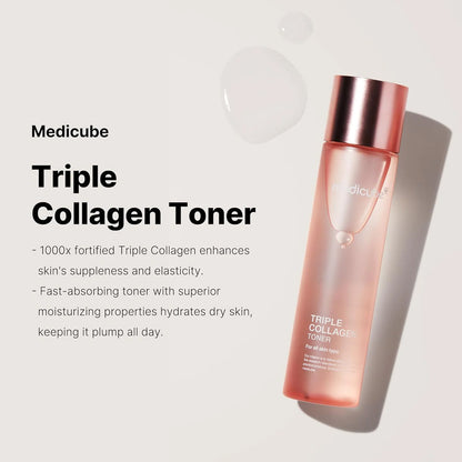 Medicube Triple Collagen Toner 4.0 – 140ml