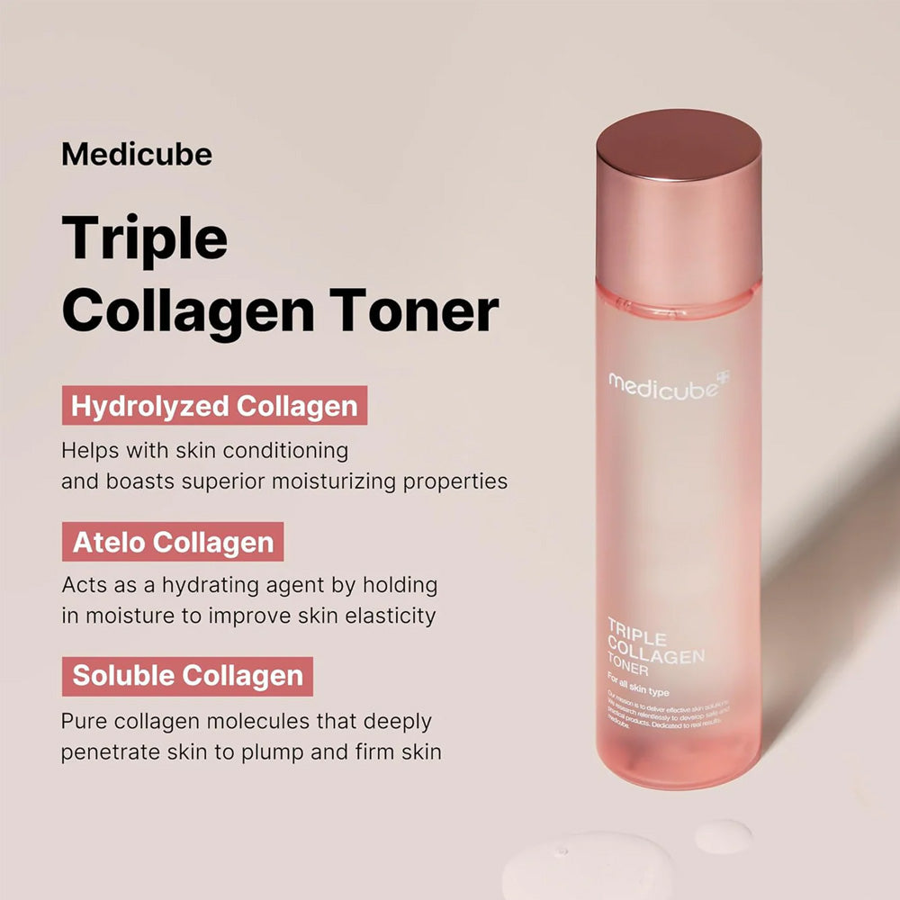 Medicube Triple Collagen Toner 4.0 – 140ml