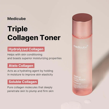 Medicube Triple Collagen Toner 4.0 – 140ml