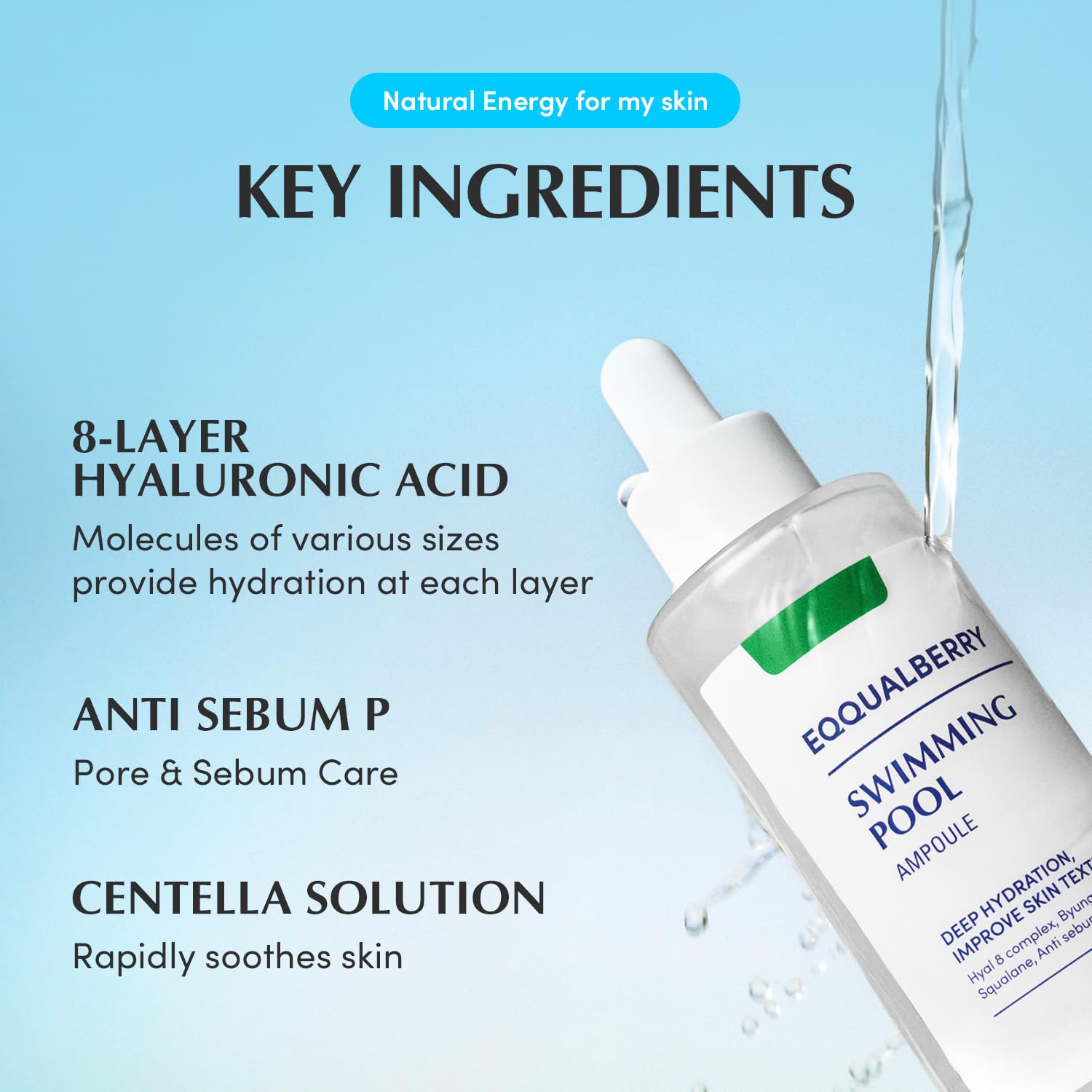 Eqqualberry Swimming Pool Deep Hydration Set – Ultimate Moisture & Glow Duo