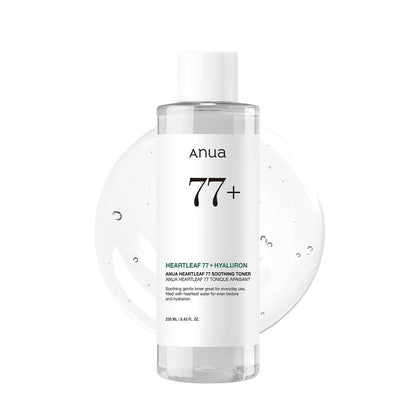 Anua Heartleaf 77 Soothing Toner – Calming & Hydrating Vegan Toner 250ml
