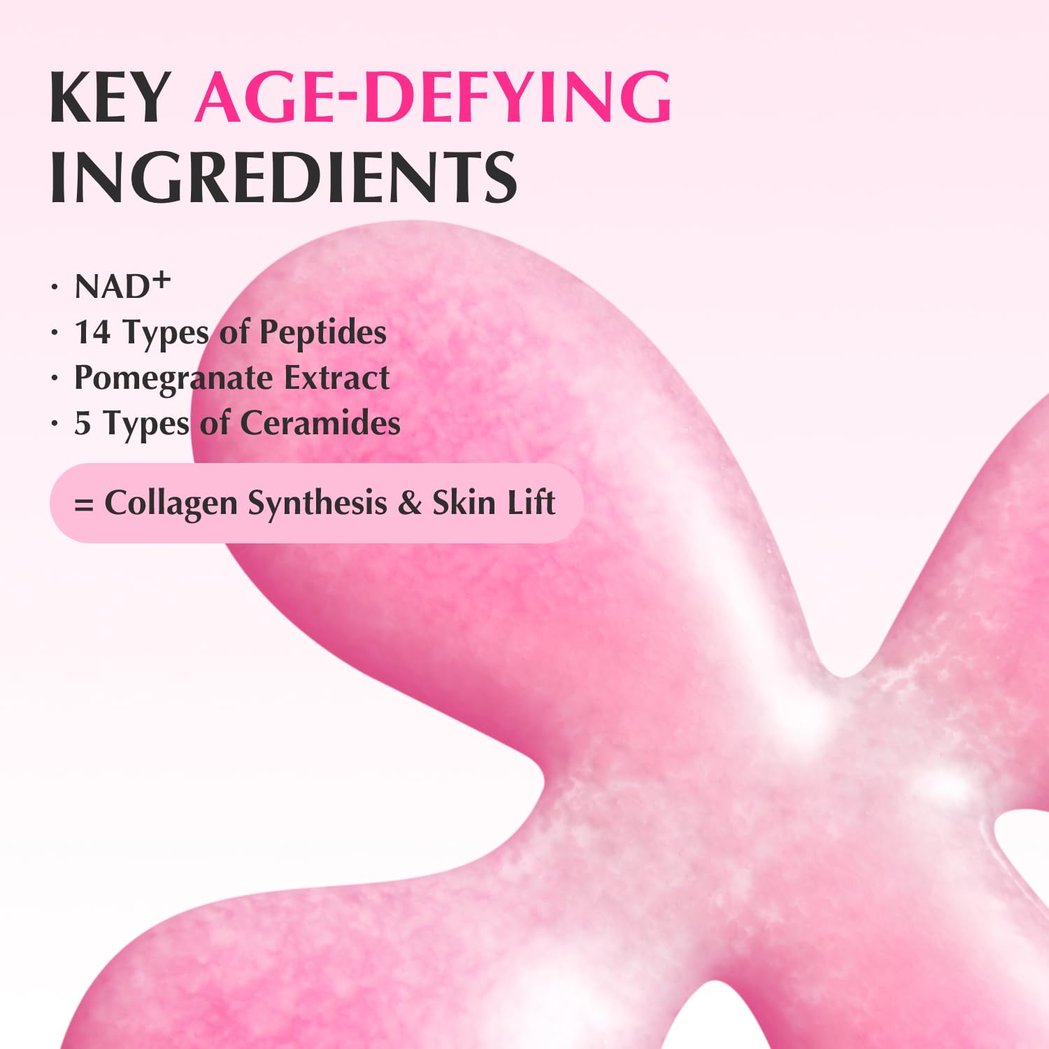 Eqqualberry NAD+ Peptide Boosting Smoothie Serum – Firming & Revitalising 30ml