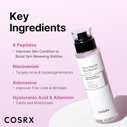 Cosrx 6X Peptide Collagen Booster Toner Serum | 150ml