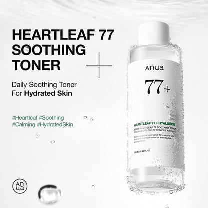 Anua Heartleaf 77 Soothing Toner – Calming & Hydrating Vegan Toner 250ml