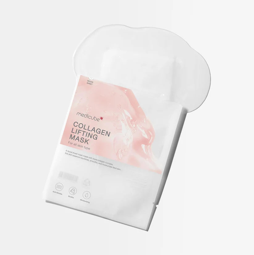 Medicube Stock Collagen Lifting Mask – Instant Firming & Glass Skin Boost 🧖‍♀️✨ | 1 Sheet
