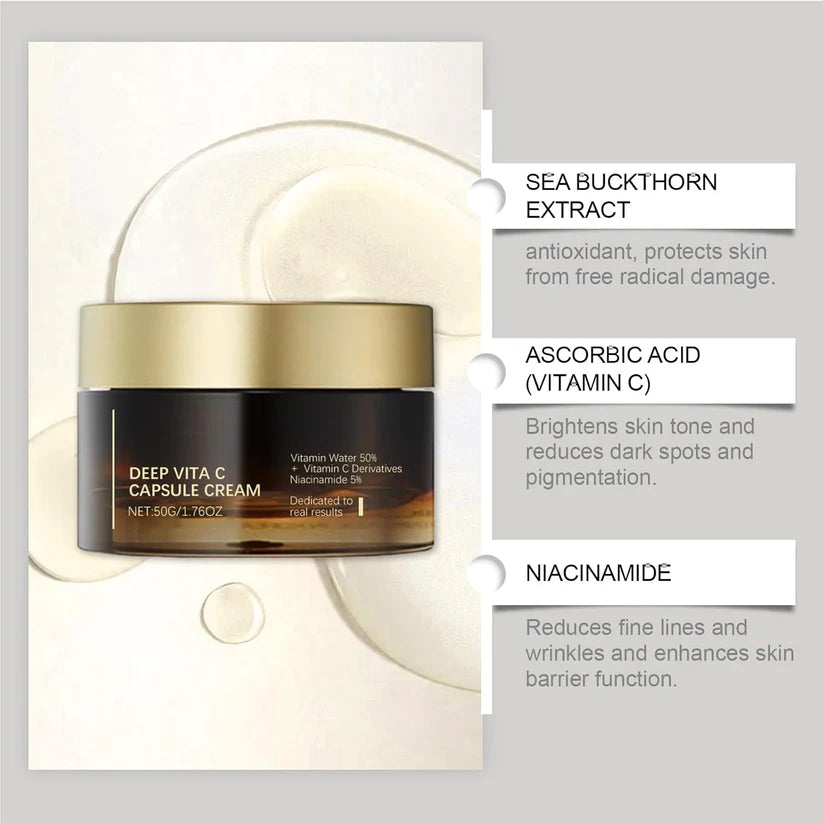 Medicube Deep Vita C Capsule Cream – Brightening & Anti-Aging