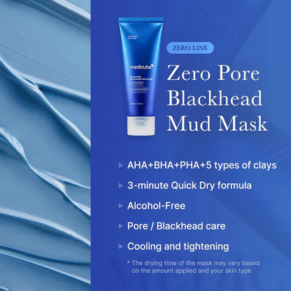 Medicube Zero Pore Blackhead Mud Facial Mask | 100ml