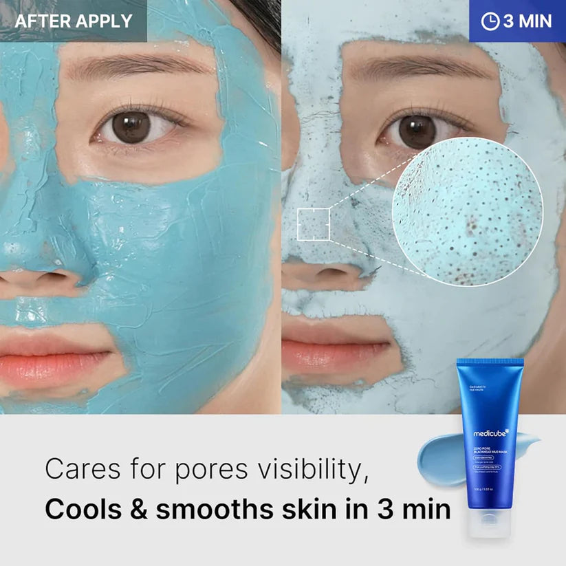 Medicube Zero Pore Blackhead Mud Facial Mask | 100ml
