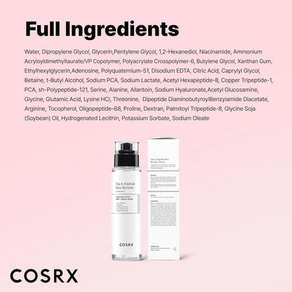 Cosrx 6X Peptide Collagen Booster Toner Serum | 150ml