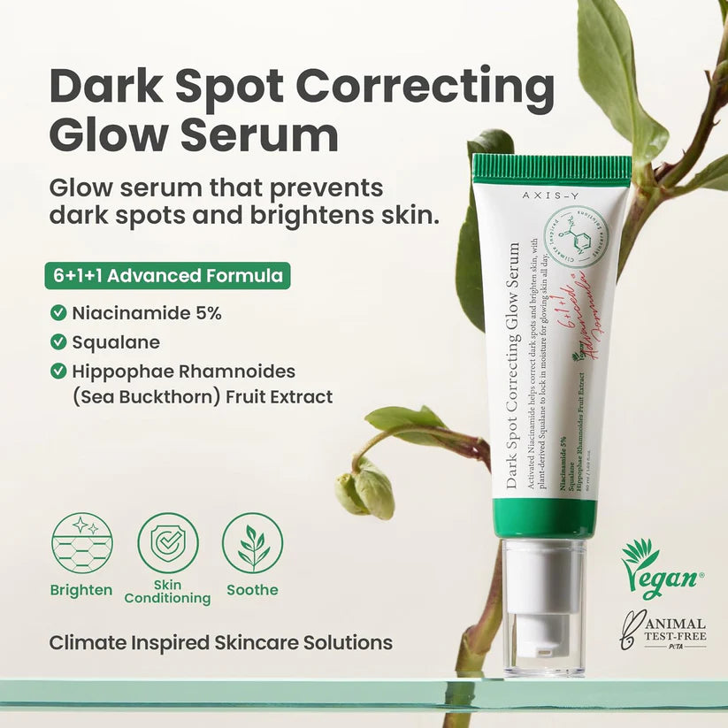 AXIS-Y Dark Spot Correcting Glow Serum – Brighten, Fade, Glow | 50ml