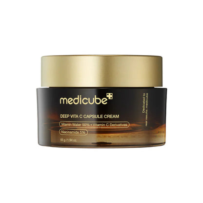 Medicube Deep Vita C Capsule Cream 55g – Brightening & Anti-Ageing Moisturiser