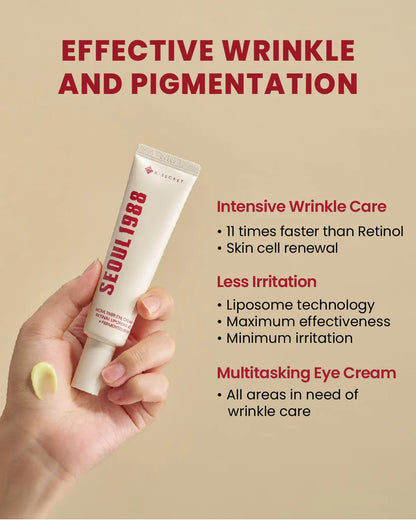 KSECRET SEOUL 1988 Eye Cream – Retinal Liposome 4% + Fermented Bean | 30ml