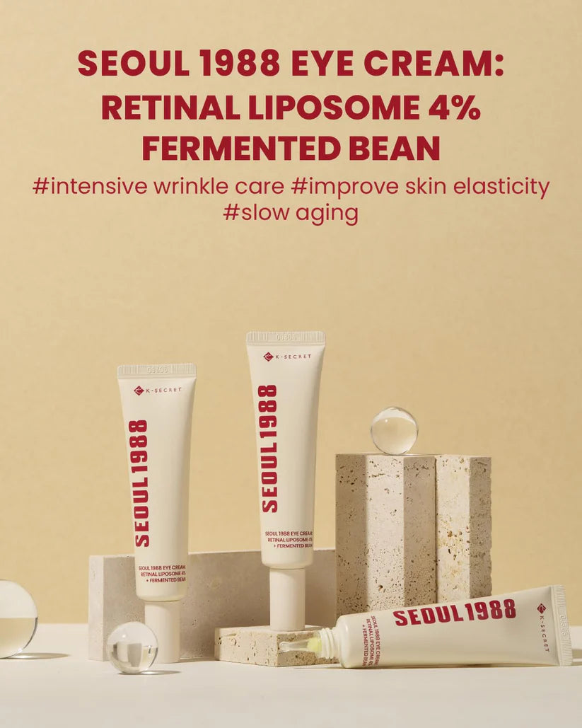 KSECRET SEOUL 1988 Eye Cream – Retinal Liposome 4% + Fermented Bean | 30ml