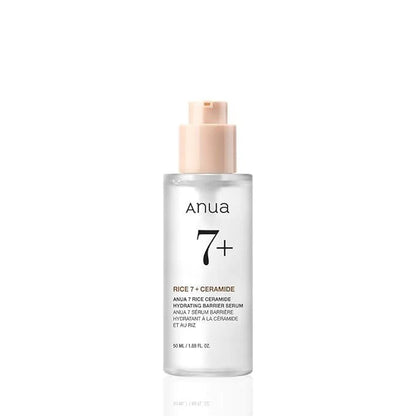 Anua 7+ Rice Ceramide Hydrating Barrier Serum – Moisture & Repair 50ml