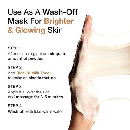 Anua Rice Cleansing Powder – Gentle Exfoliating Face Cleanser 40g