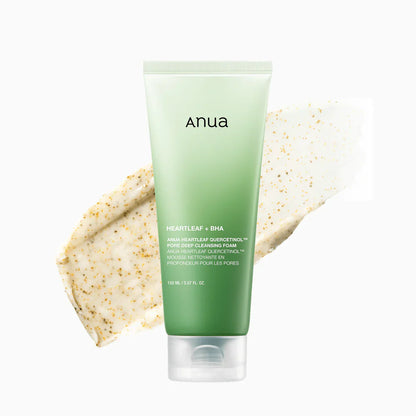 Anua Heartleaf Quercetinol Pore Deep Cleansing Foam – Purifying & Soothing 150ml