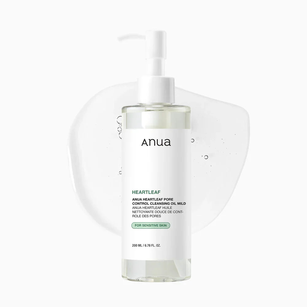 Anua Heartleaf Pore Control Cleansing Oil Mild – Gentle Makeup Remover 200ml