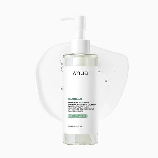 Anua Heartleaf Pore Control Cleansing Oil Mild – Gentle Makeup Remover 200ml