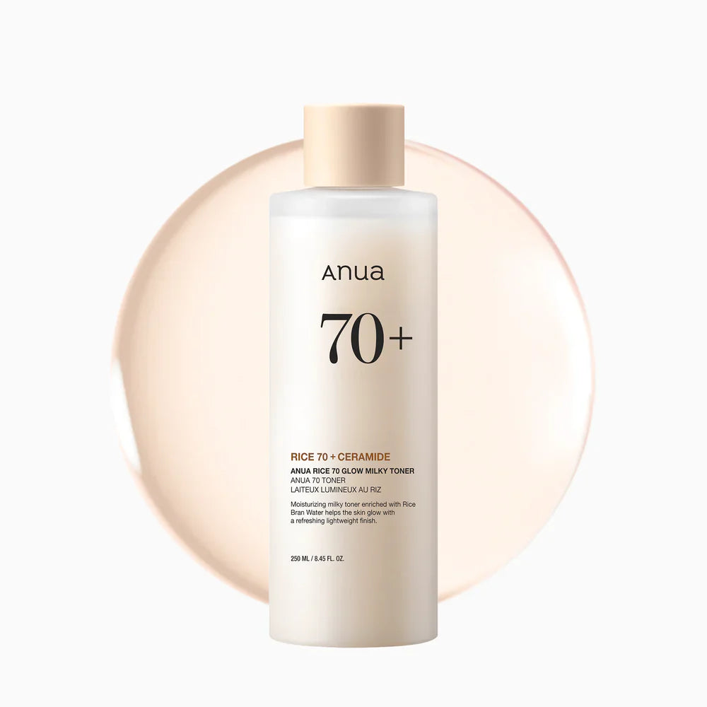 Anua Rice 70 Glow Milky Toner – Brightening & Hydrating 250ml
